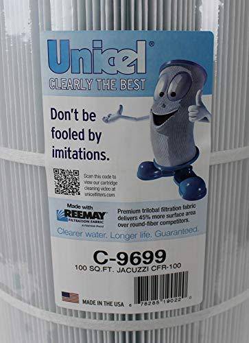 Unicel 2 New C-9699 Spa Replacement 100 Sq Ft Filter Cartridges FC-1490