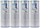 Unicel C-7477 Swimming Pool 75 Sq. Ft. Replacement Filter Cartridge (4 Pack) - Replacement for Hayward C-3000, C 3020, C-3025, CX580RE and CX570RE