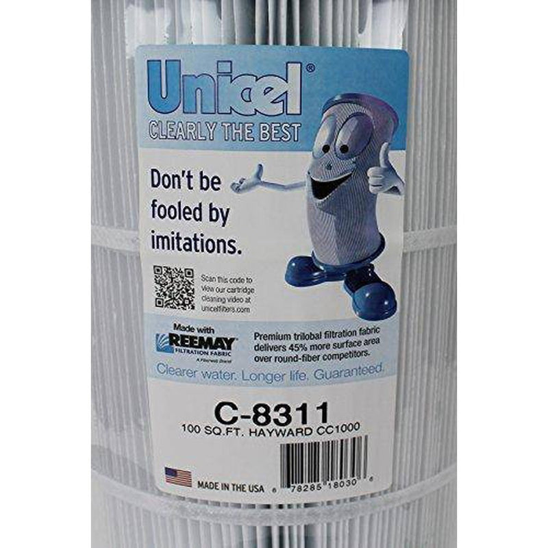 Unicel Spa Replacement Cartridge Filter 100 Sq Ft Hayward Xstream (3 Pack)
