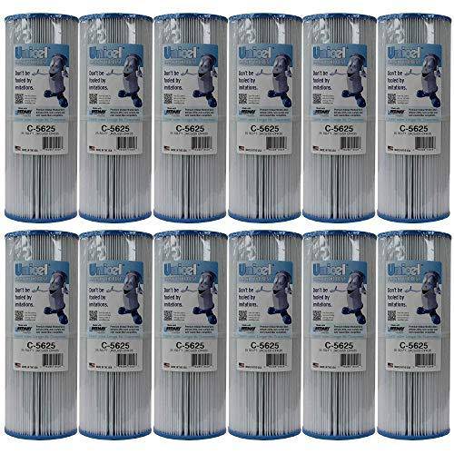 Unicel Spa Replacement Cartridge Filter 25 SqFt CFR-25 In-line (12 Pack)
