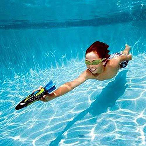 URTop 4pcs/Set Swim Pool Diving Toys Children Beach Summer Fun Underwater Pool Toys Parent-Child Interactive Swimming