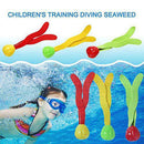 USThirty 3PCs Diving Training Toy - Diving Ball Streamers Easy to Grasp, Eye-Catching Colors Underwater Swimming Summer Diving Toys, Funny Water Game Tools for Kids Boys Girls Learning