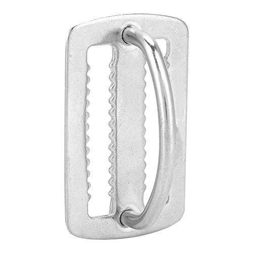 VGEBY Slide Buckle, 50mm Stainless Steel Slide Buckle Strap Durable Belt Keeper for Diving