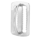 VGEBY Slide Buckle, 50mm Stainless Steel Slide Buckle Strap Durable Belt Keeper for Diving