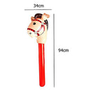 VIDAVI Kids Horse Riding Game Toy Multi-Functional Classic Practical Outdoor Plaything Blow Up Iatable Horse Head Stick