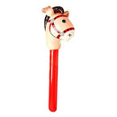 VIDAVI Kids Horse Riding Game Toy Multi-Functional Classic Practical Outdoor Plaything Blow Up Iatable Horse Head Stick