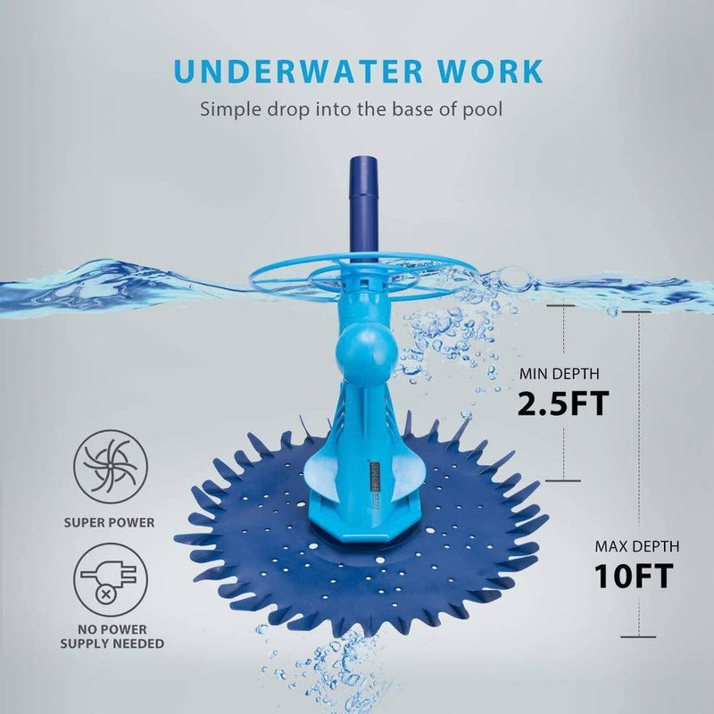 VIVOHOME Upgraded Automatic Inground Above Ground Suction Swimming Poo –  DiscoverMyStore