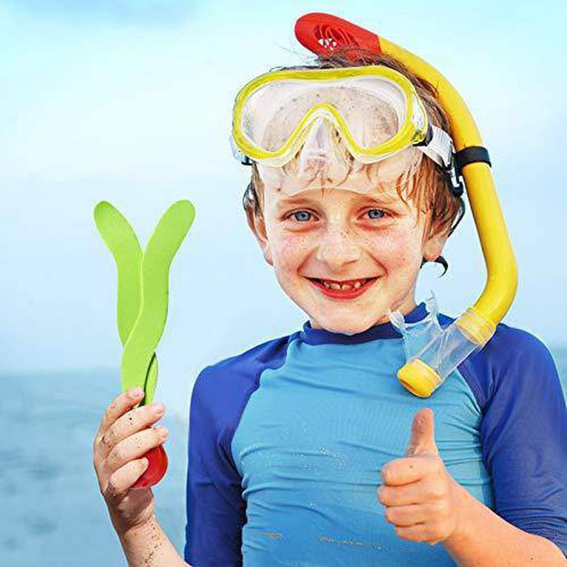 viwoMUMO Diving Toy Streamer Swimming Pool Toy Underwater Game Training 3 Colors Mixed (B)
