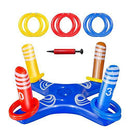 Voyoo Inflatable Cross Throwing Toy,Inflatable Cross Ring Toss Water Toy Cross Toss,Family Pool Game for Party Cross-Ring Throwing Pool Game,for Summer Pool Parties