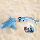 WANGFUFU Shark Toy Remote Control with Flexible Swing Golden Pool Toys Water Toys For Boys Kids Gift