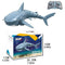 WANGFUFU Shark Toy Remote Control with Flexible Swing Golden Pool Toys Water Toys For Boys Kids Gift