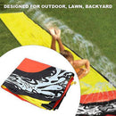 Water Activities Pad Water Slide Spraying, PVC Ultra-Long Summer Water Slide, for Backyard for Party(HS0221)