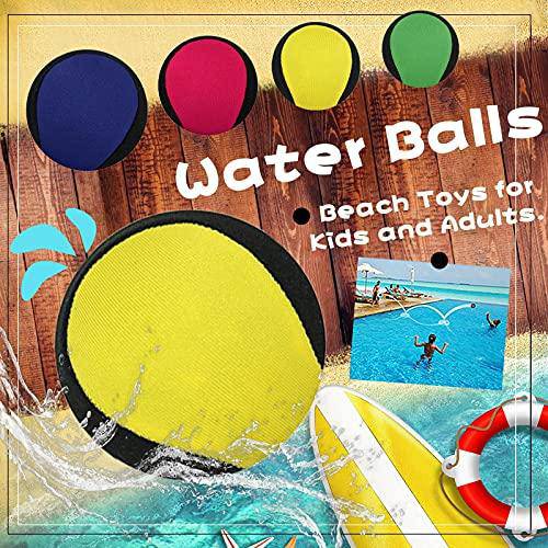 Water Ball Toys for Kids Adults Ball for Pool Beach Toy Kids Swimming Pool Balls Adult, Great Summer Gift for Kids,Water Skipping Ball, Pool Balls, Beach Water Toys