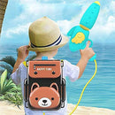 Water Blaster Backpack, Water Guns/Water Pistols For Kids, High Capacity Water Gun Super Water Blaster Squirt Toy Swimming Pool Beach Sand Water Fighting Toy Mengheyuan ( Color : Brown Bear 1300ml )