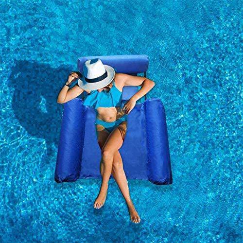 Water Hammock, Water Sofa Pool Lounger Float Hammock Inflatable Rafts Swimming Pool Air Sofa Floating Chair Bed Drifter Swimming Pool Beach Float for Adult Swimming Floats Adults