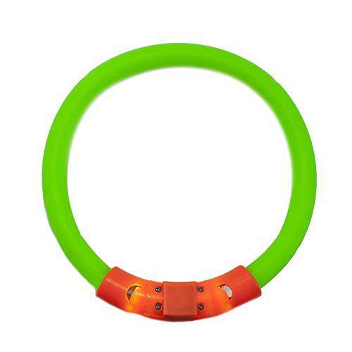 Water Sports Lighted Dive Rings | Fun Underwater Swimming Pool Toys for Kids, Assorted, 8" x 7"