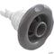 Waterway 229-8057 3-3/8" Threaded Poly Storm 5-Scallop Directional Gray Spa Jet Internal