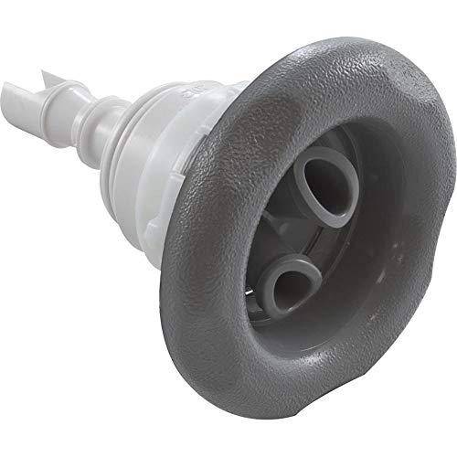 Waterway 229-8127 3.37" Threaded Poly Storm Twin Roto 5-Scal Jet Internal Gray