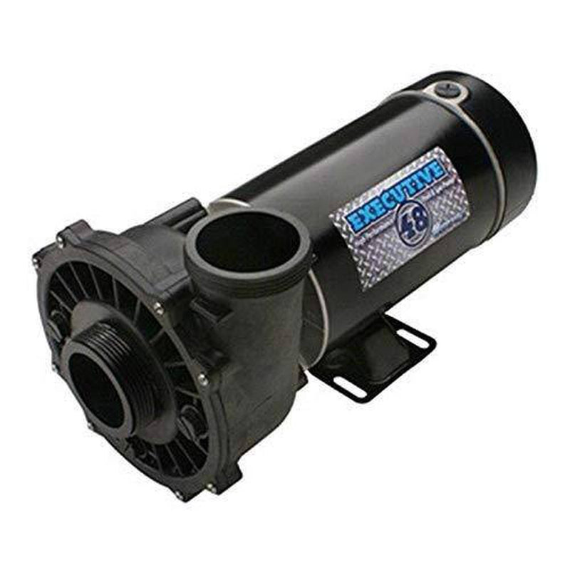 Waterway 3420410-1A 1 hp 115V 2-Speed Spa Pump 2" x 2" 48 Frame Executive Side Discharge