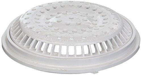 Waterway 8 in. White Main Drain Anti Vortex Cover 640-2310V