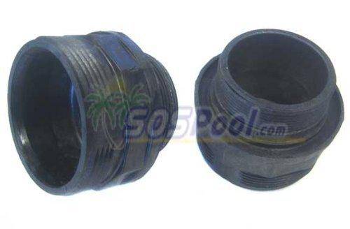 Waterway Bulkhead Fitting, CrystalWater, 2-1/2"