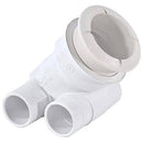 Waterway Plastics 806105020703 Poly Jet Body Tee Style 1" Slip Water x 1" Slip Air Fittings