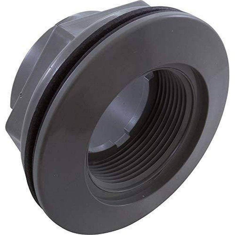 Waterway Plastics 806105082442 Gray 1-1/2" FPT X 1-1/2"S with Nut