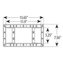 Waterway Plastics 806105101044 Flo-Pro II Wide Mouth Skimmer Above Ground Swimming Pool Kit