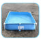 WenFei shop Mini Swimming Pool,59.05×15.74 inches Metal Frame Pool Rectangle Frame Above Ground Pool Pond Metal Frame Structure Pool