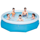 WenFei shop Swimming Pool,Quick Set Family Pool Garden Splash Paddling Pools with Electric Pump,Easy to Assemble and Disassemble Round Pool