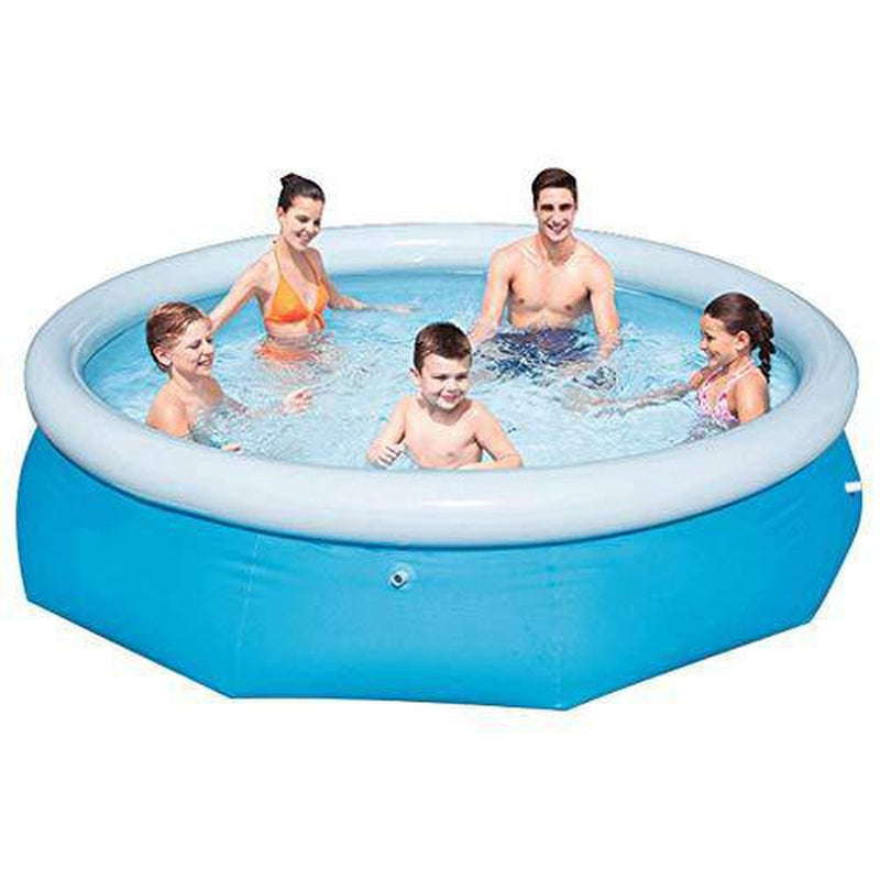 WenFei shop Swimming Pool,Quick Set Family Pool Garden Splash Paddling Pools with Electric Pump,Easy to Assemble and Disassemble Round Pool