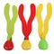 WNSC Diving Seaweed Toy, Diving Pool Toys Diving Toy Set Kid Swimming Training Toy Plastic with 3 for Practice Diving