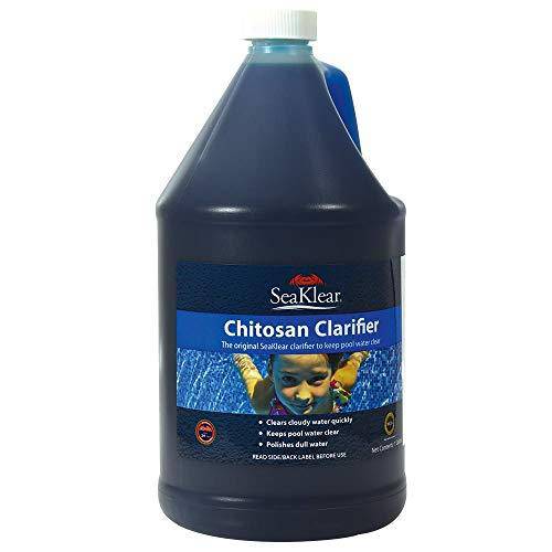 WQA Certified - SeaKlear Natural Clarifier for Pools, 1 Gallon Bottle