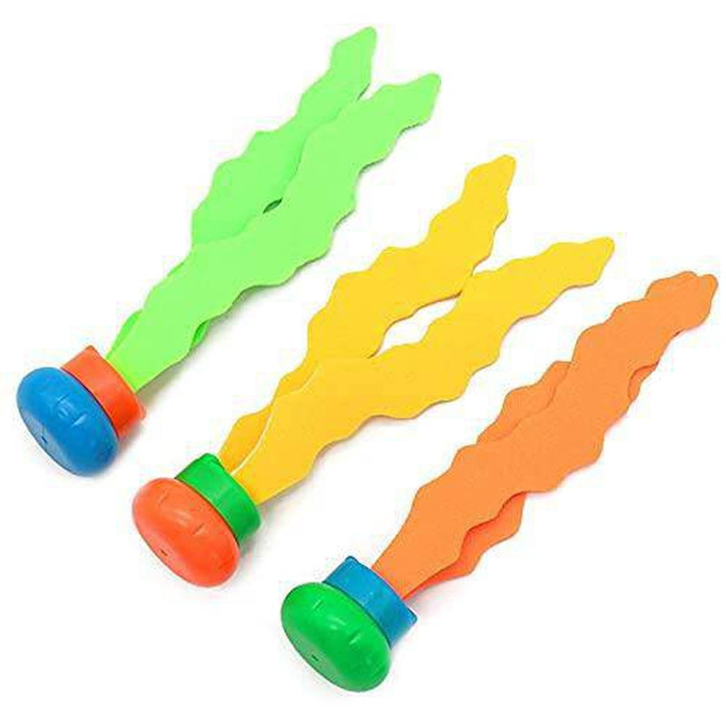 XingcM Seaweed Diving Toy Children's Swimming Pool Throwing Diving Seaweed Fun Bath Toys for Underwater Training