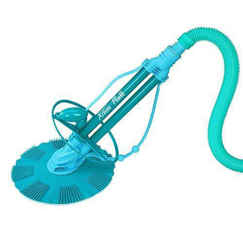 XtremepowerUS 75037 Climb Wall Pool Cleaner Automatic Suction Vacuum-Generic, Blue & CLOROX Pool&Spa XtraBlue 3-Inch Long Lasting Chlorinating Tablets, 5-Pound Chlorine