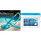 XtremepowerUS 75037 Climb Wall Pool Cleaner Automatic Suction Vacuum-Generic, Blue & CLOROX Pool&Spa XtraBlue 3-Inch Long Lasting Chlorinating Tablets, 5-Pound Chlorine