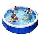 XTZJ Inflatable Swimming Pools for Kids and Adults Above Ground, Blow Up Family Top Ring Pool Portable Easy Set Pools Games for Outdoor Backyard Garden (70 X 28IN)
