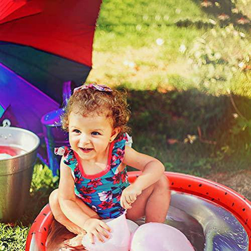 YARDWE 2pcs Watermelon Pattern Inflatable Pool Swimming Pool for Toddlers Kids Adults and Family