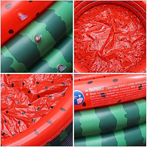 YARNOW 2pcs Inflatable Pool Round Kids Watermelon Swimming Pool Baby Pool Bathtub for Kids Babies Toddlers Outdoor Backyard Garden