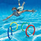 YARNOW 4pcs Pool Dive Rings Swimming Diving Rings Underwater Swimming Pool Dive Toys Game for Kids Children