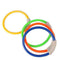 YeahiBaby 4 pcs Colorful Diving Rings Underwater Swimming Grab Toy Rings Diving Training Accessory