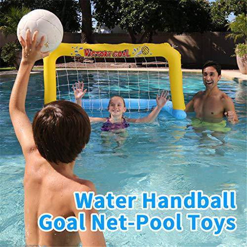 Yemenger Floating Pool Water Handball Goal Net-Pool Toys for Summer Swimming Water Sports Game
