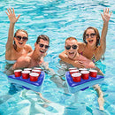 YPeng Pool Floats Drinking Games Water Table Inflatable Pool Beer Pong Adult Party Games Outdoor Toss Sports Games 6 Cups Holder Pool Stuff Pool Accessories