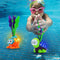 YUELAI Light-up Diving Pool Toys Set Includes 3 Diving Toy Animals