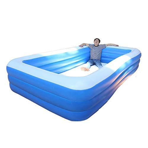 YYDD Air Swimming Pool Thick Wear-Resistant Cold-Resistant PVC Material Swim Center for Kids, Adults, Outdoor, Garden, Backyard Summer Family Playing Water