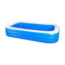 YYDD Inflatable Swimming Pool for Big Kids Family Interaction Summer Pool Party Independent Layered Airbag Height Adjustable Outdoor, Garden, Backyard Portable 428x210x60 cm Summer family playing wate