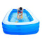 YYDD Swimming Pool Oversize Design Children's Lounge Pool Flexible and Skin-Friendly PVC Material Bath Tub Ocean Ball Pool Outdoor Garden 300x187x65 cm Summer Family Playing Water