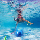 YYTD Swimming Pool Toys Ball, Underwater Game Swimming Accessories Pool Ball for Under Water Passing, Diving and Pool Billiards Game Balls for Teenagers Adults Child (