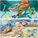 ZAWALUD 38 PCS Diving Pool Toys Set with Storage Bag, Underwater Sinking Swimming Toys for Kids, Outdoor Games Training Gifts for Summer Fun
