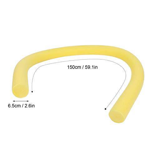ZDFHZSFG Swimming Pool Float Stick, Strong Floating Power Water Foam Stick for Swimming Pools Children's Playgrounds, Water Games and Toys(Solid 6.5150CM, Yellow)